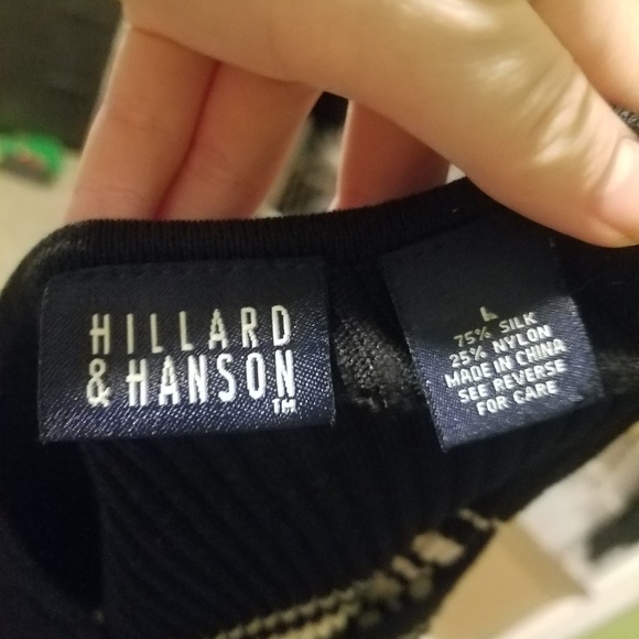 🚫DONATED🚫Vintage Hillard&Hanson Striped Super Stretchy Shirt - Picture 3 of 4